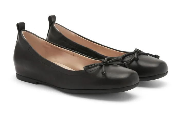 ABEO Footwear Cadence Bow Black Nappa Women Dress ABEO Footwear Cadence Bow Black Nappa Women Dress