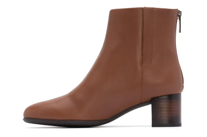 ABEO Footwear Plaza Back Zip Dark Tan Women Boots ABEO Footwear Plaza Back Zip Dark Tan Women Boots