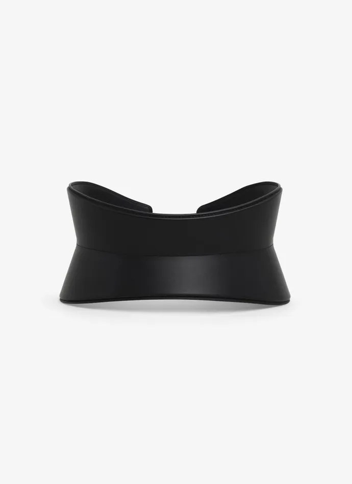 Alaa Belts FLEX BUSTIER BELT IN CALFSKIN Black 8211 Women Alaa Belts FLEX BUSTIER BELT IN CALFSKIN Black 8211 Women