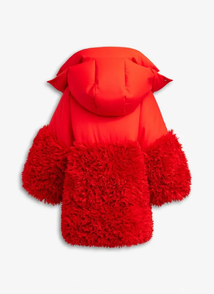 Alaa Coats and Jackets FRILL PUFFER Red 8211 Women Alaa Coats and Jackets FRILL PUFFER Red 8211 Women