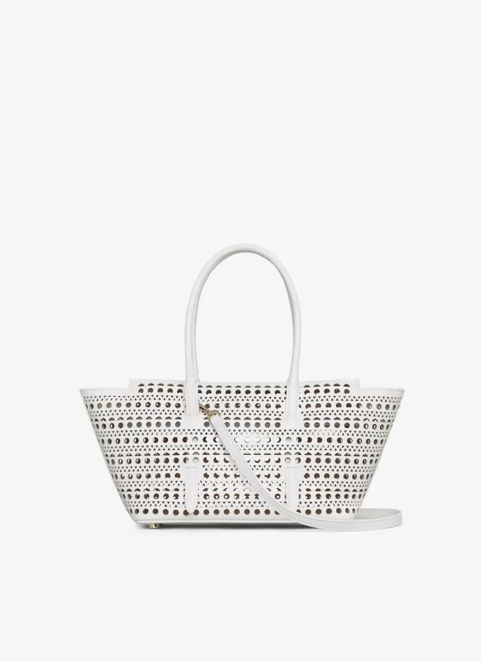 Alaa CrossBody Bags NEO MINA 20 BAG IN VIENNE CALFSKIN White 8211 Women Alaa CrossBody Bags NEO MINA 20 BAG IN VIENNE CALFSKIN White 8211 Women