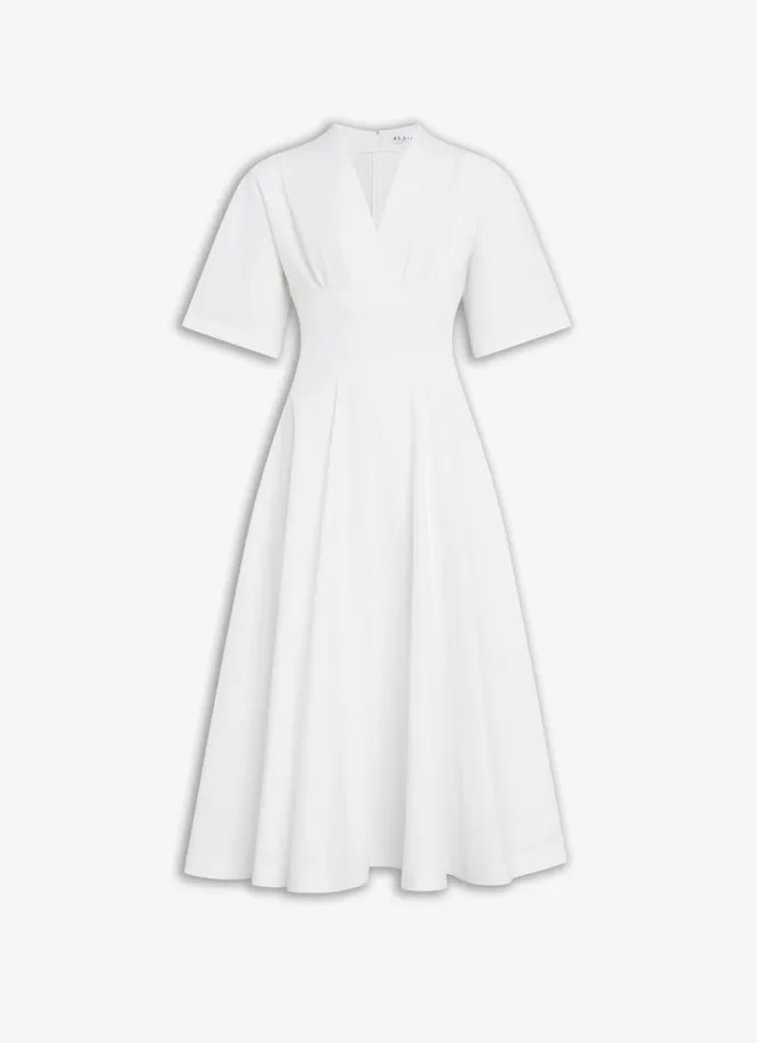 Alaa Dresses POPLIN DRESS White 8211 Women