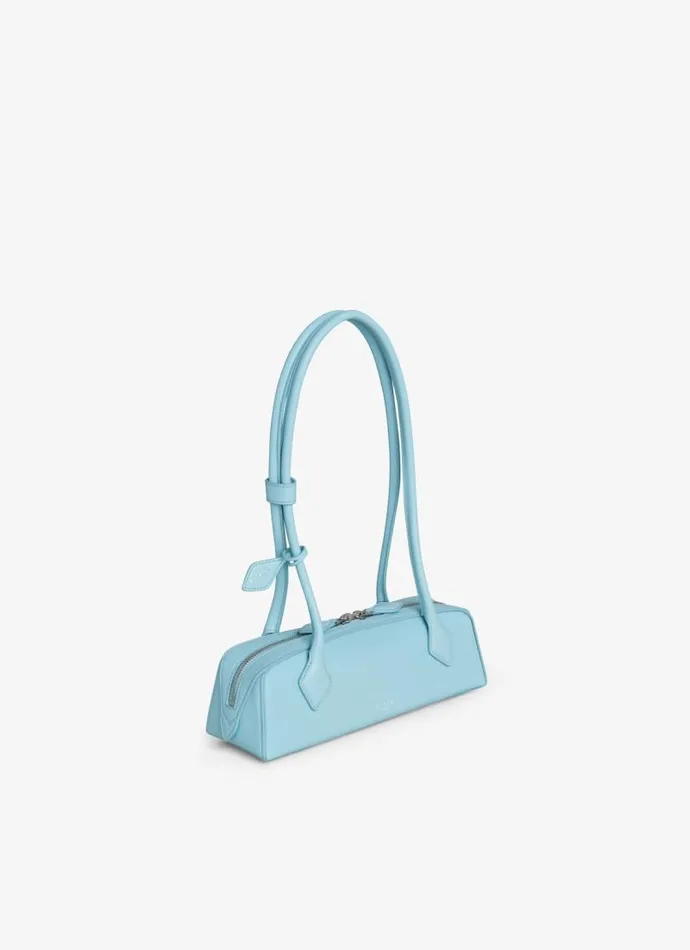 Alaa Le Teckel LE TECKEL SMALL BAG IN GOATSKIN Sky Blue 8211 Women Alaa Le Teckel LE TECKEL SMALL BAG IN GOATSKIN Sky Blue 8211 Women