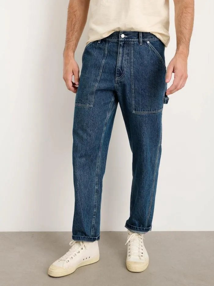 Alex Mill Pants Painter Pant In Vintage Wash Denim Medium Vintage Wash 8211 Men