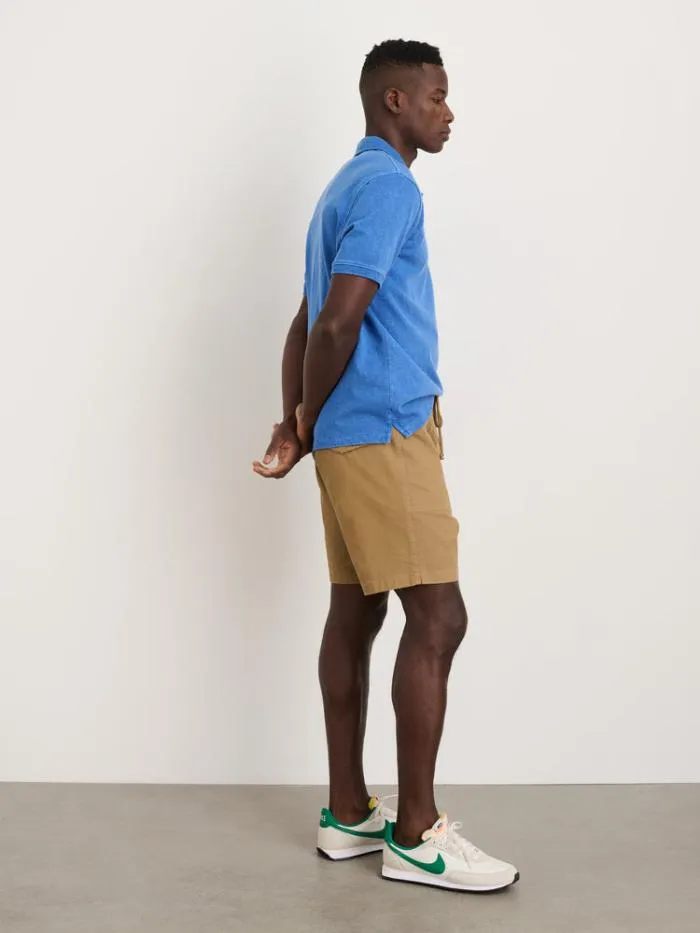 Alex Mill Shorts PullOn Button Fly Shorts Warm Khaki 8211 Men