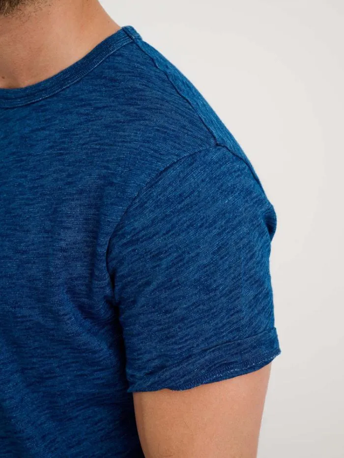 Alex Mill Tees Polos Standard Tee In Indigo Slub Cotton 8211 Men Alex Mill Tees Polos Standard Tee In Indigo Slub Cotton 8211 Men