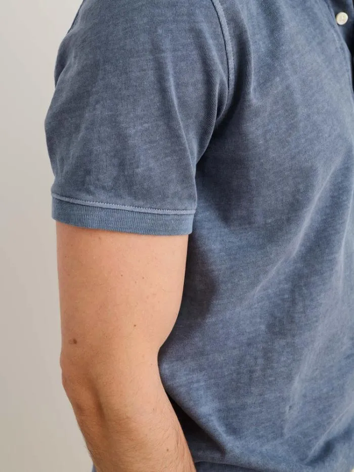 Alex Mill Tees Polos Vintage Wash Polo Faded Blue 8211 Men