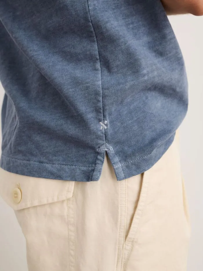 Alex Mill Tees Polos Vintage Wash Polo Faded Blue 8211 Men