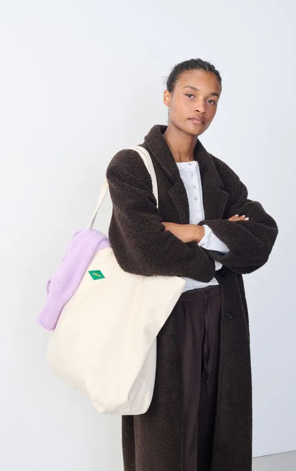 American Vintage Bags and Belts WomenMen Bag Spywood Ecru