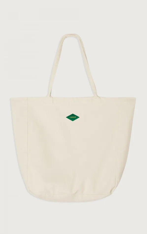 American Vintage Bags and Belts WomenMen Bag Spywood Ecru American Vintage Bags and Belts WomenMen Bag Spywood Ecru