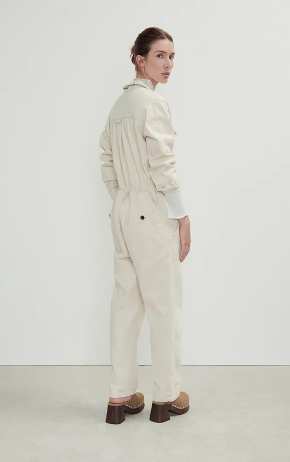 American Vintage Jumpsuits and Overalls Women Jumpsuit Snopdog Ecru American Vintage Jumpsuits and Overalls Women Jumpsuit Snopdog Ecru