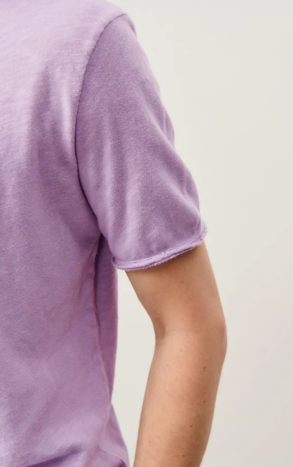 American Vintage Short Sleeve TShirts Men TShirt Sonoma Vintage Wisteria