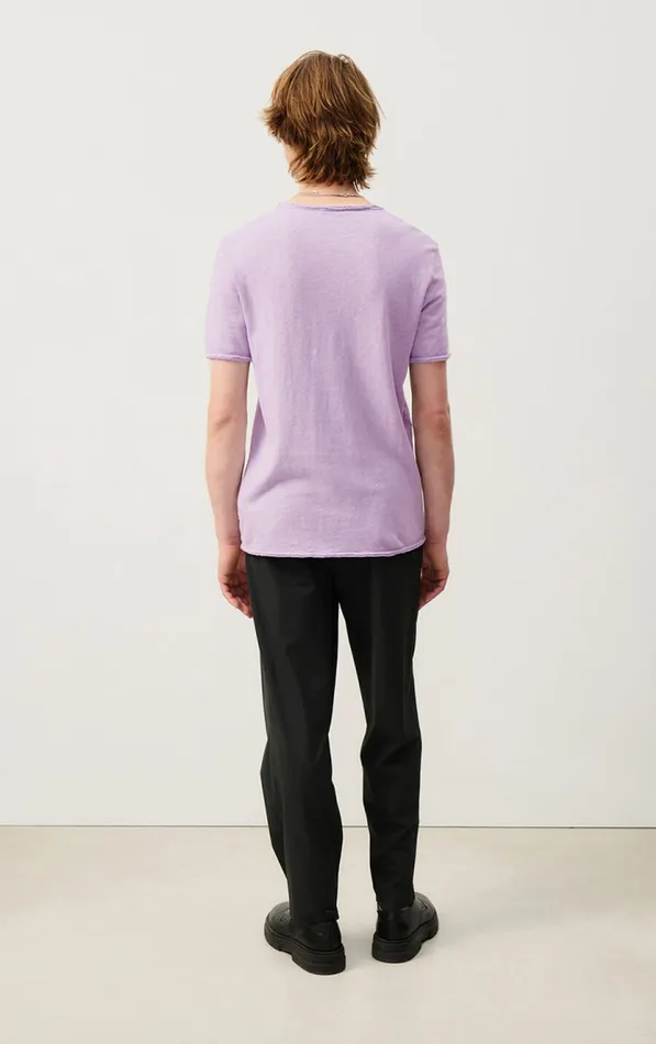 American Vintage Short Sleeve TShirts Men TShirt Sonoma Vintage Wisteria