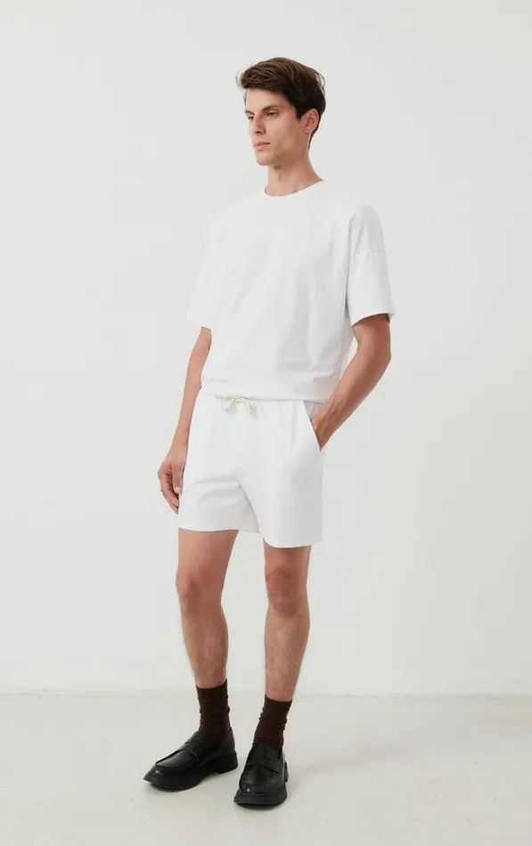 American Vintage Shorts Men Shorts Fizvalley White American Vintage Shorts Men Shorts Fizvalley White
