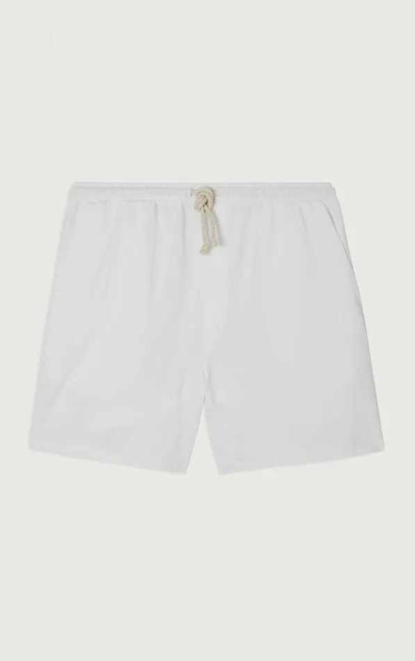 American Vintage Shorts Men Shorts Fizvalley White American Vintage Shorts Men Shorts Fizvalley White
