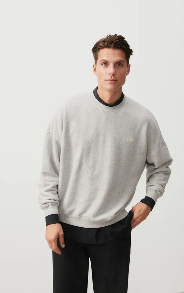 American Vintage Sweatshirts Men Sweatshirt Kodytown Polar Melange American Vintage Sweatshirts Men Sweatshirt Kodytown Polar Melange