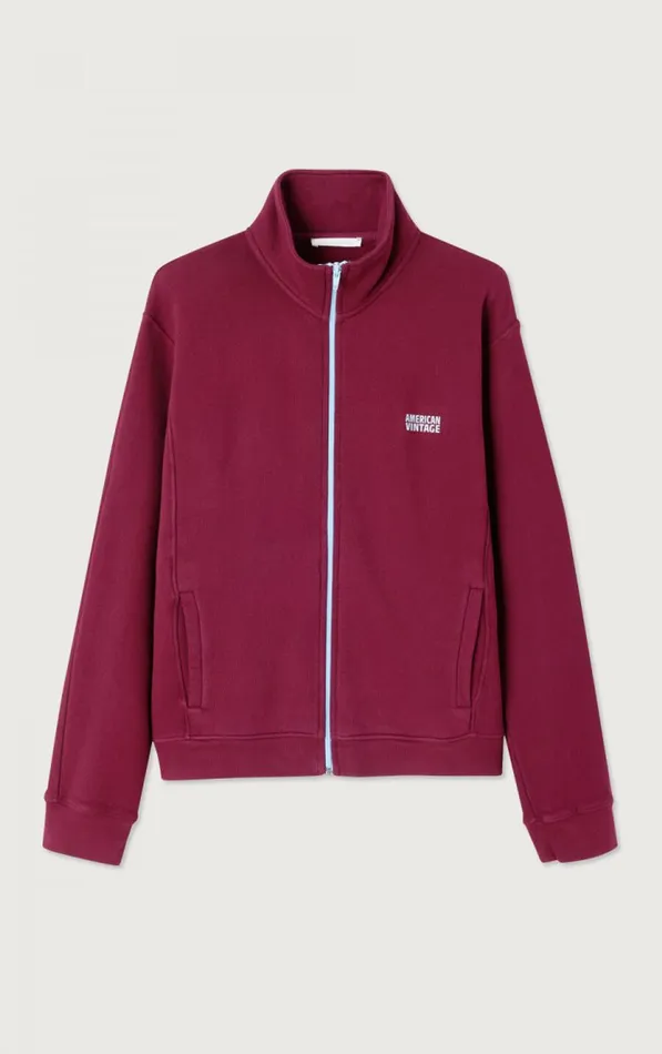 American Vintage Sweatshirts Women Sweatshirt Izubird Vintage Burgundy American Vintage Sweatshirts Women Sweatshirt Izubird Vintage Burgundy