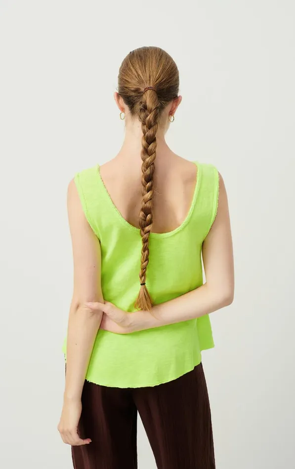 American Vintage Tops and Tanktops Women Tank Top Sonoma Neon Yellow American Vintage Tops and Tanktops Women Tank Top Sonoma Neon Yellow