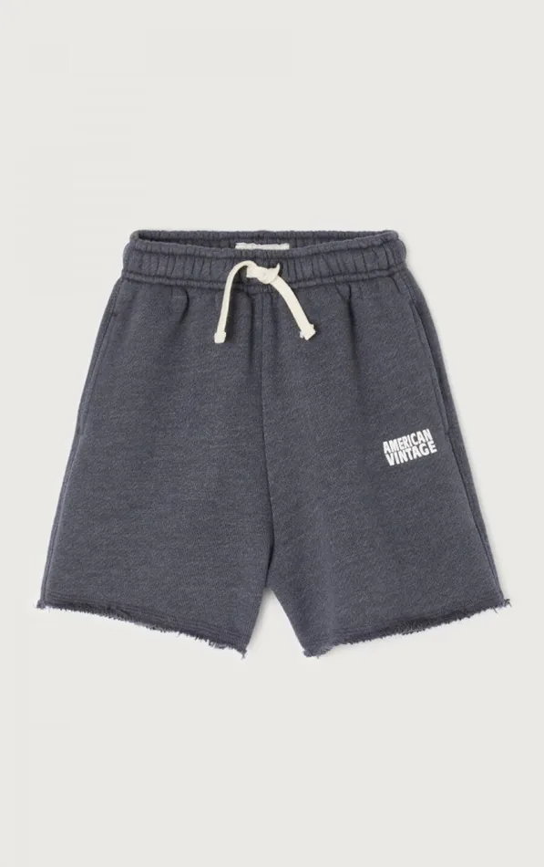 American Vintage Trousers and Shorts Kids Shorts Doven Overdyed Carbon American Vintage Trousers and Shorts Kids Shorts Doven Overdyed Carbon