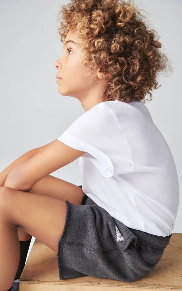 American Vintage Trousers and Shorts Kids Shorts Doven Overdyed Carbon American Vintage Trousers and Shorts Kids Shorts Doven Overdyed Carbon