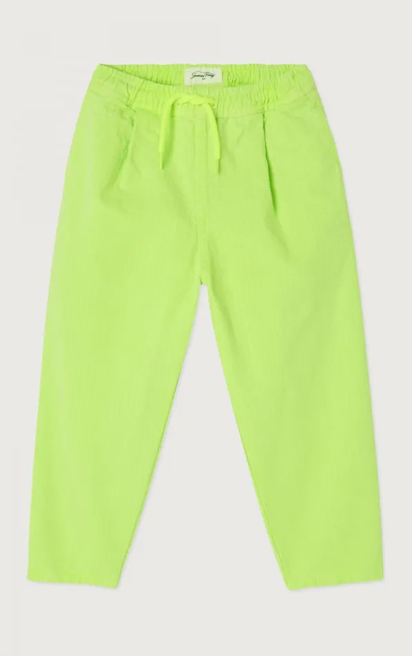 American Vintage Trousers and Shorts Kids Trousers Rygybay Neon Yellow