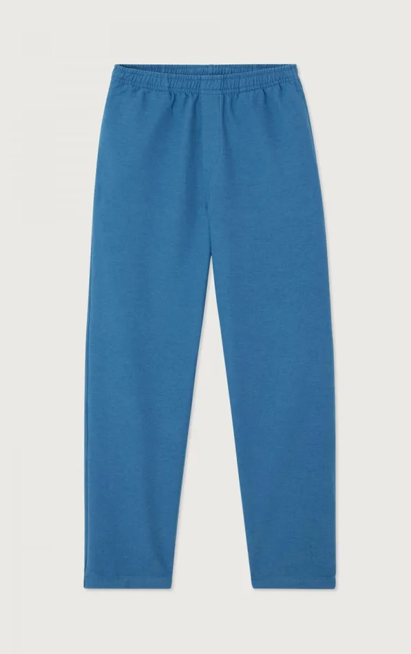 American Vintage Trousers Men Trousers Dakota Melange Mediterranean