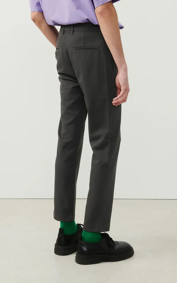 American Vintage Trousers Men Trousers Pukstreet Carbon Melange American Vintage Trousers Men Trousers Pukstreet Carbon Melange