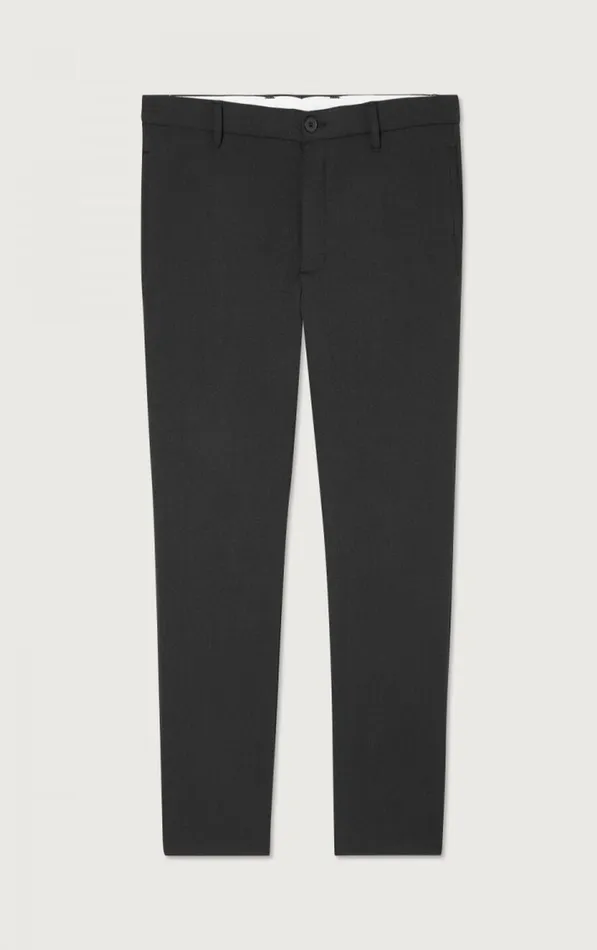 American Vintage Trousers Men Trousers Pukstreet Carbon Melange American Vintage Trousers Men Trousers Pukstreet Carbon Melange