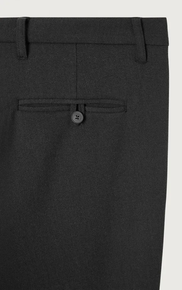 American Vintage Trousers Men Trousers Pukstreet Carbon Melange American Vintage Trousers Men Trousers Pukstreet Carbon Melange