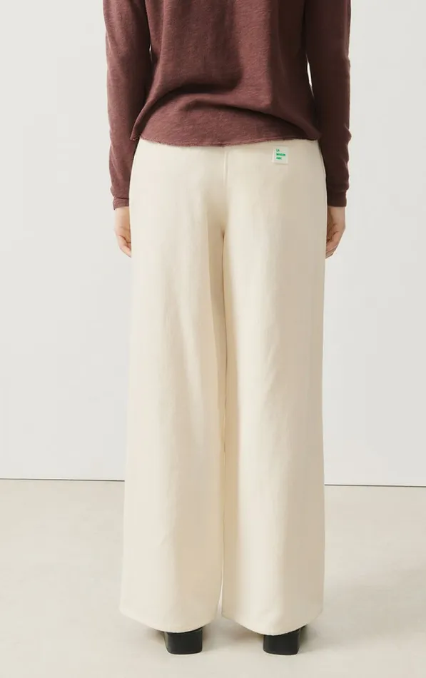 American Vintage Trousers Women Trousers Afaz Ecru American Vintage Trousers Women Trousers Afaz Ecru