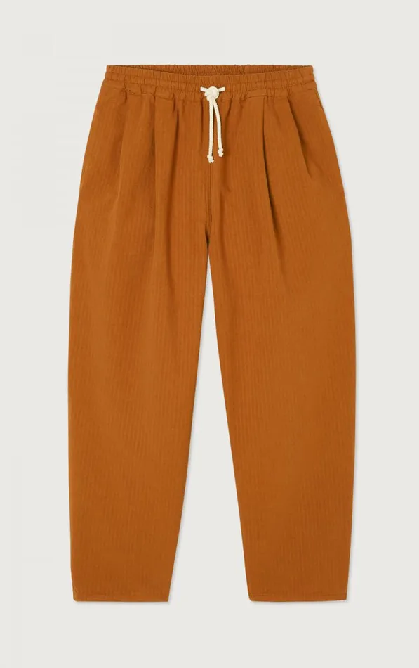 American Vintage Trousers Women Trousers Rygybay Cinnamon