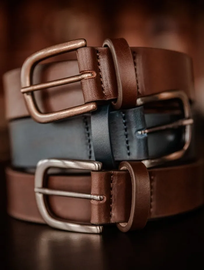 Austin Rhum Ambr Men Bobbies Belts