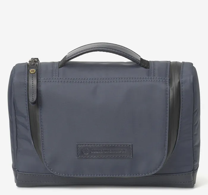 Backpacks and Briefcases Men Johnston and Murphy Hudson Waterproof Travel Kit Navy