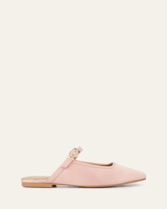 BALLET Women Sammy dress flats blush satin jomercer