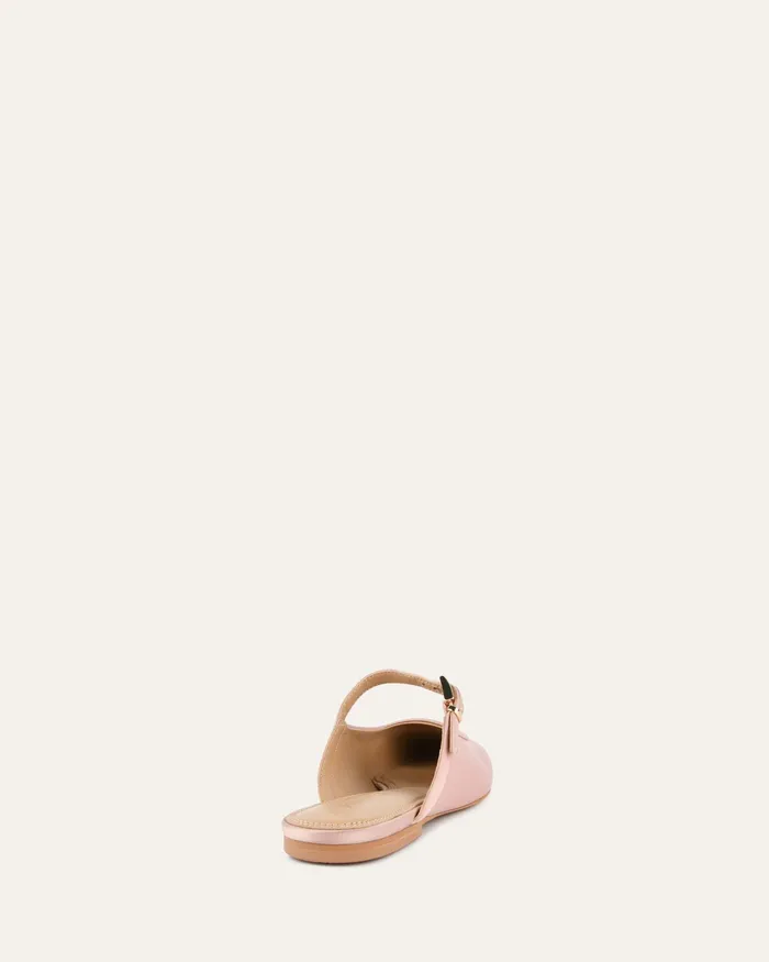 BALLET Women Sammy dress flats blush satin jomercer BALLET Women Sammy dress flats blush satin jomercer