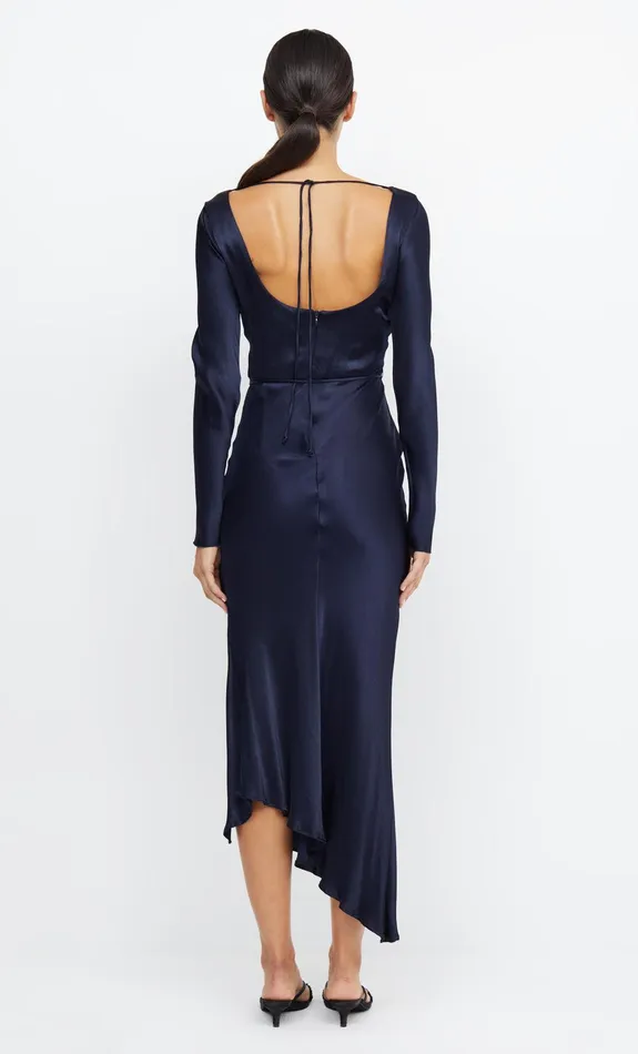 Bec Bridge Bridesmaids Dresses MOON DANCE LONG SLEEVE MAXI DRESS Ink 8211 Women