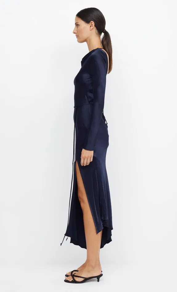 Bec Bridge Bridesmaids Dresses MOON DANCE LONG SLEEVE MAXI DRESS Ink 8211 Women