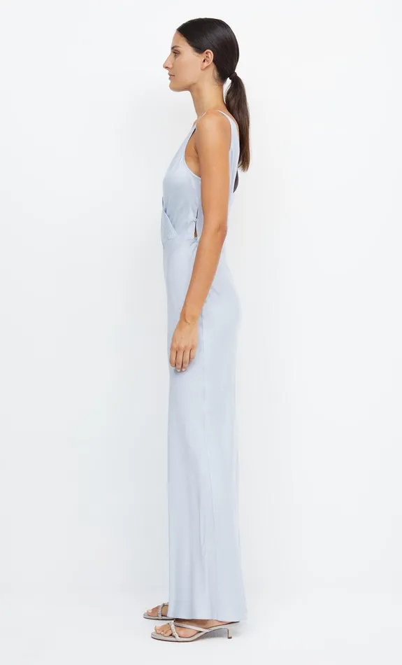 Bec Bridge Dresses ADORE V MAXI DRESS Dusty Blue 8211 Women