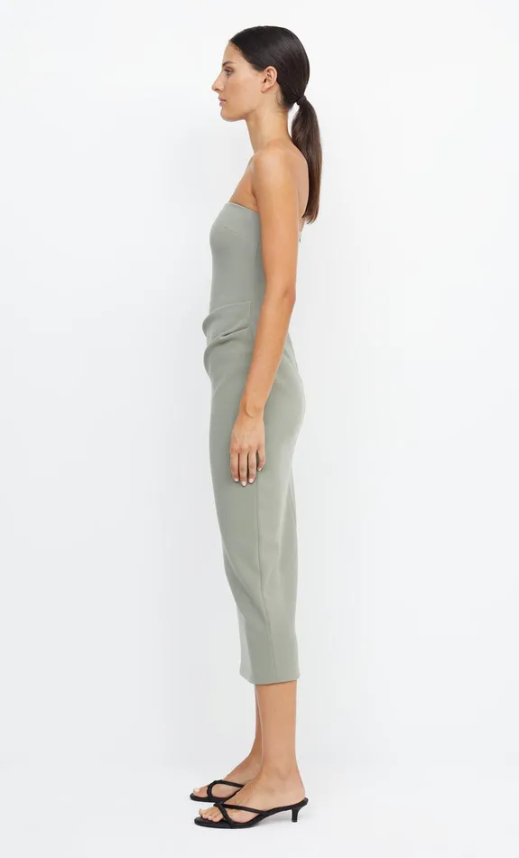 Bec Bridge Dresses BE MINE STRAPLESS MIDI DRESS Sage 8211 Women