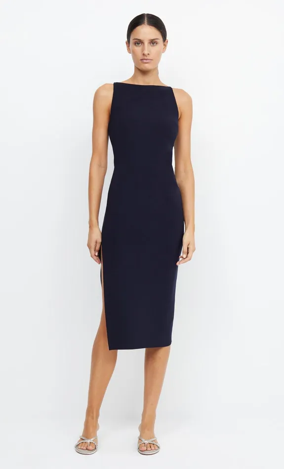 Bec Bridge Dresses BE MINE TUCK DRESS Ink 8211 Women