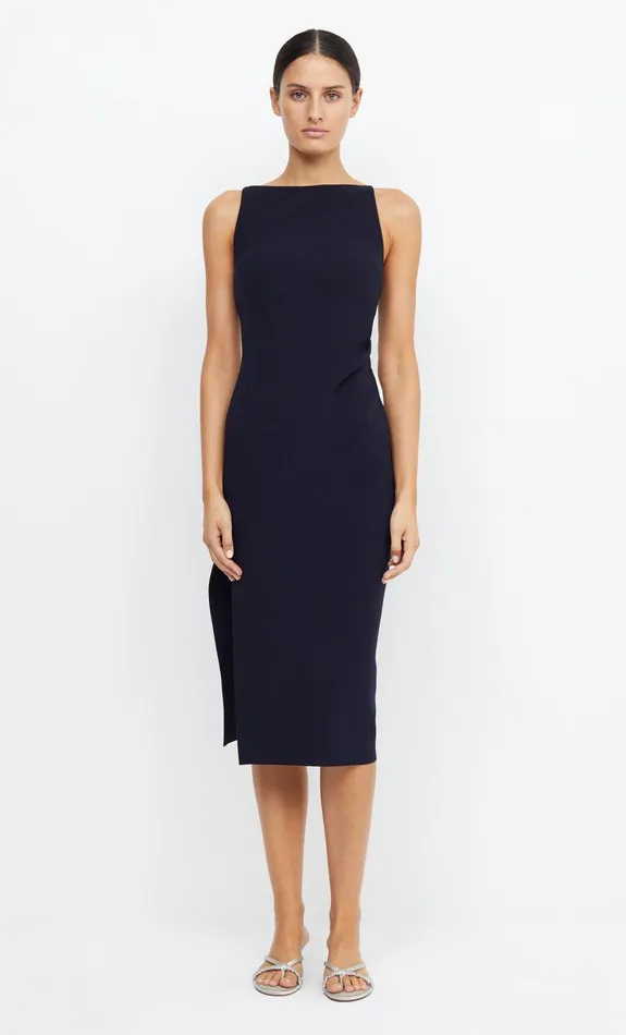 Bec Bridge Dresses BE MINE TUCK DRESS Ink 8211 Women