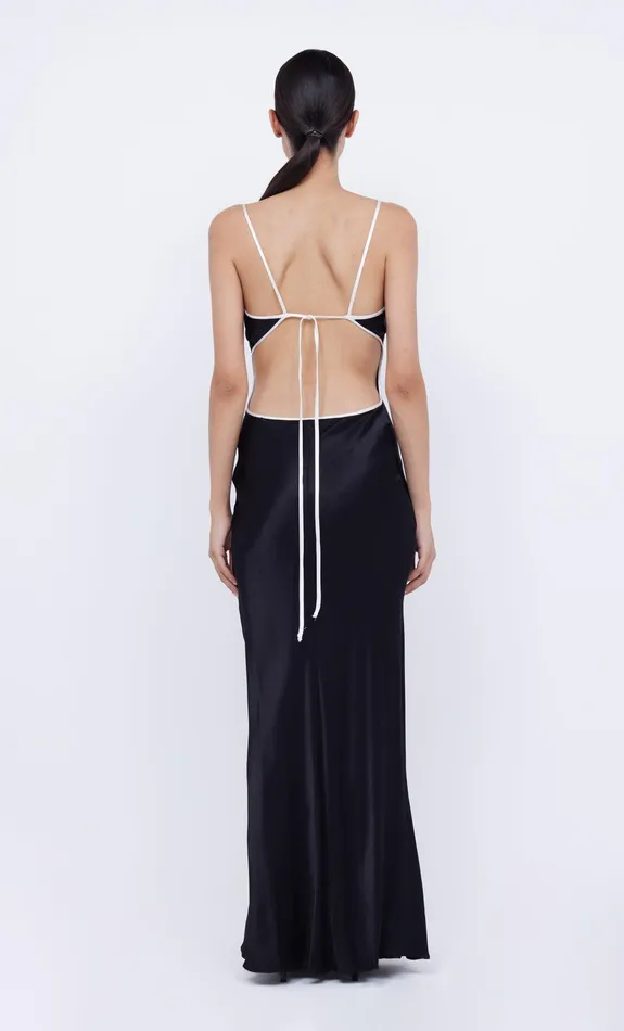 Bec Bridge Dresses CEDAR CITY MAXI DRESS Blackivory 8211 Women