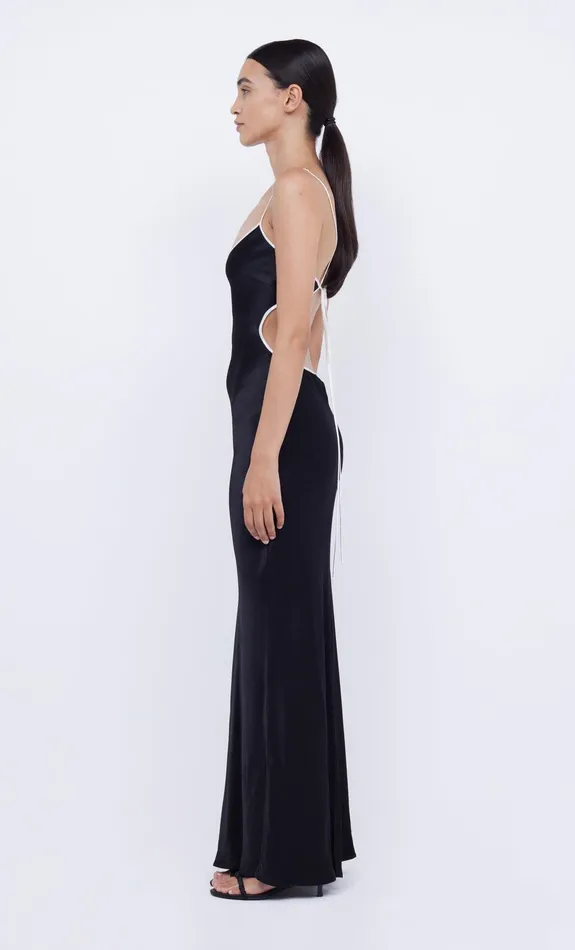 Bec Bridge Dresses CEDAR CITY MAXI DRESS Blackivory 8211 Women