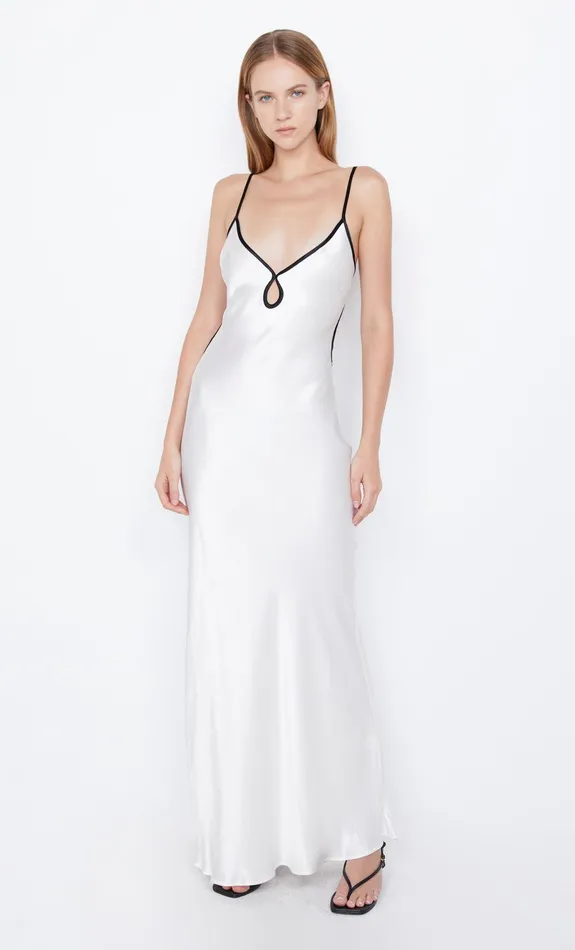 Bec Bridge Dresses CEDAR CITY MAXI DRESS Ivoryblack 8211 Women