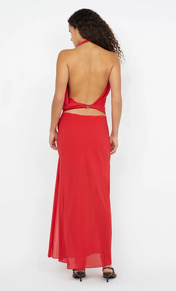 Bec Bridge Dresses CLARICE DRAPE DRESS Rouge 8211 Women
