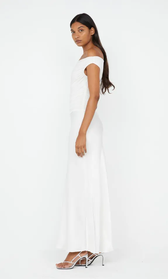 Bec Bridge Dresses ELEAH OFF SHOULDER DRESS White 8211 Women