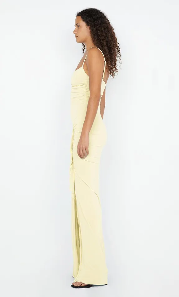 Bec Bridge Dresses GRETA RUFFLE DRESS Butter 8211 Women