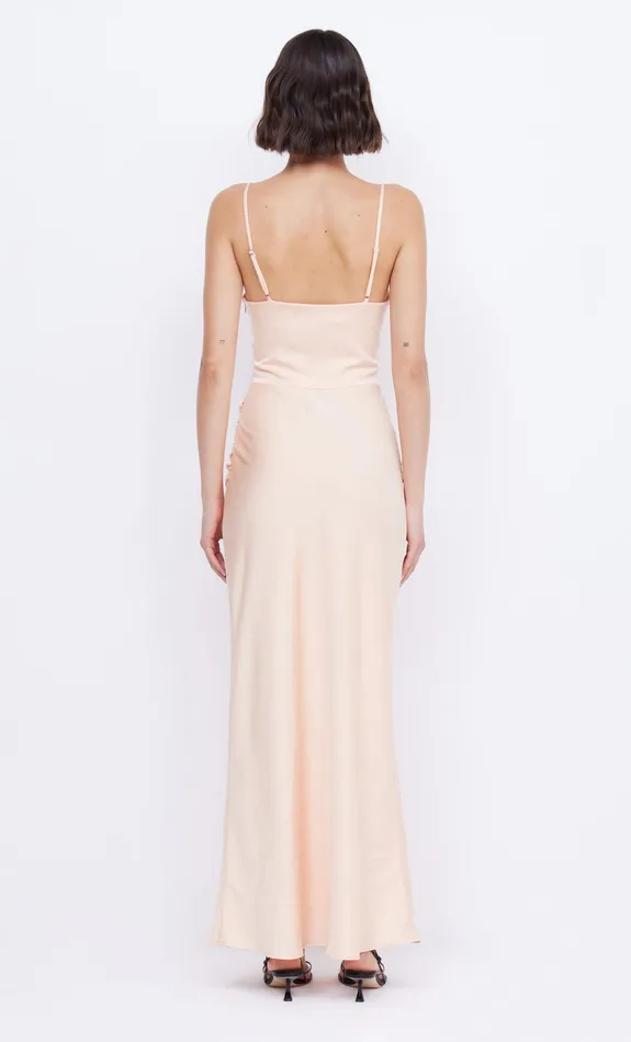 Bec Bridge Dresses MARI LOU KNOT DRESS Peach 8211 Women