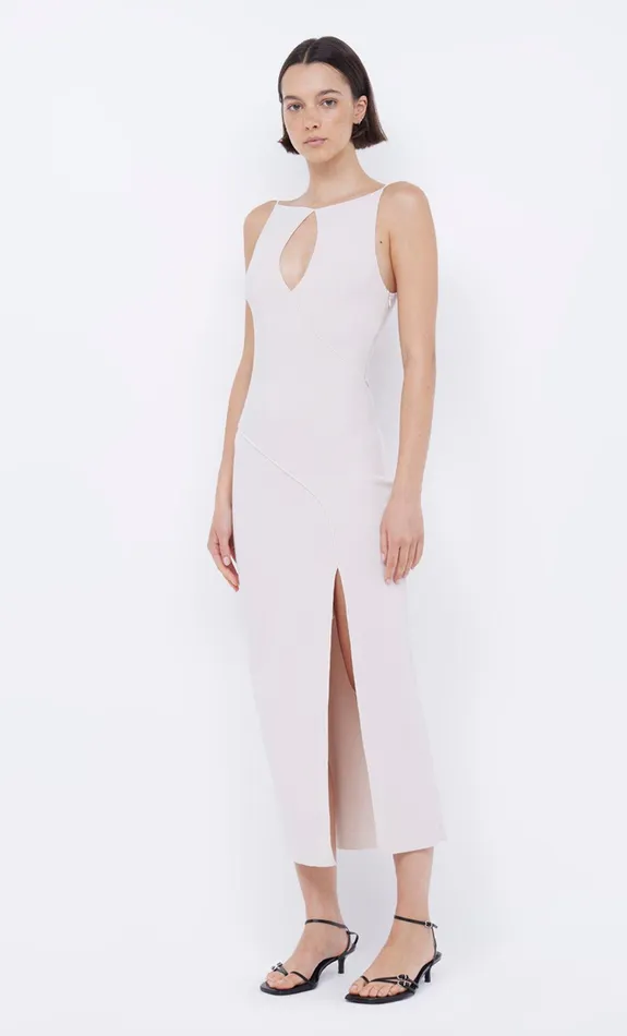 Bec Bridge Dresses MARIELLE SPLIT DRESS Vanilla Bean 8211 Women