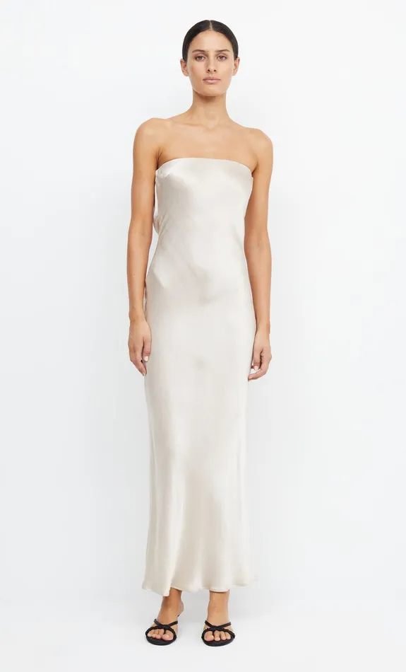 Bec Bridge Dresses MOON DANCE STRAPLESS DRESS Sand 8211 Women